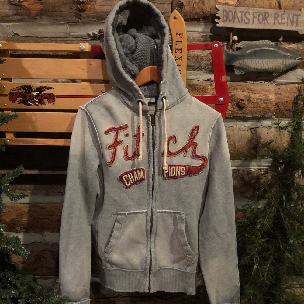 ABERCROMBIE & FITCH CHAMPIONS HOODIE FULL ZIP